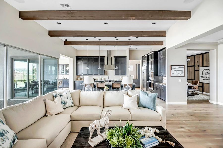 Furnished interior view inside a new home in Summit at The Dells, Prescott (Image 11).