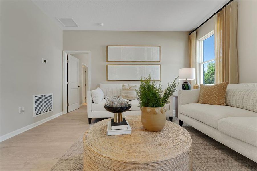 Furnished interior view inside a new home in Willowbrook North, Winter Haven (Image 42).