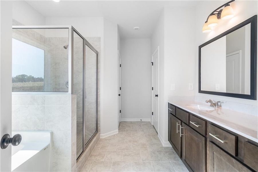 Furnished interior view inside a new home in , Eatonton (Image 4).