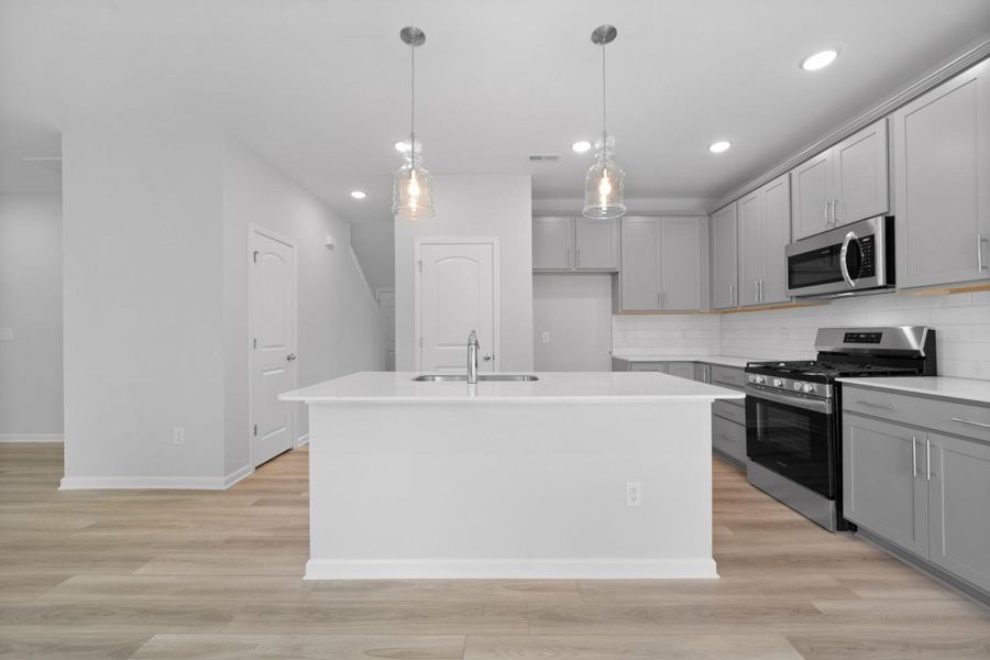 Furnished interior view inside a new home in Chandler Ridge, McLeansville (Image 7).