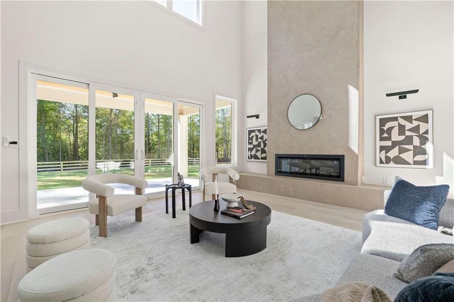 Furnished interior view inside a new home in , Lawrenceville (Image 27).