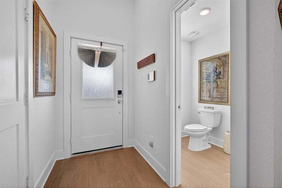 Furnished interior view inside a new home in Moran Ranch, Willis (Image 22).