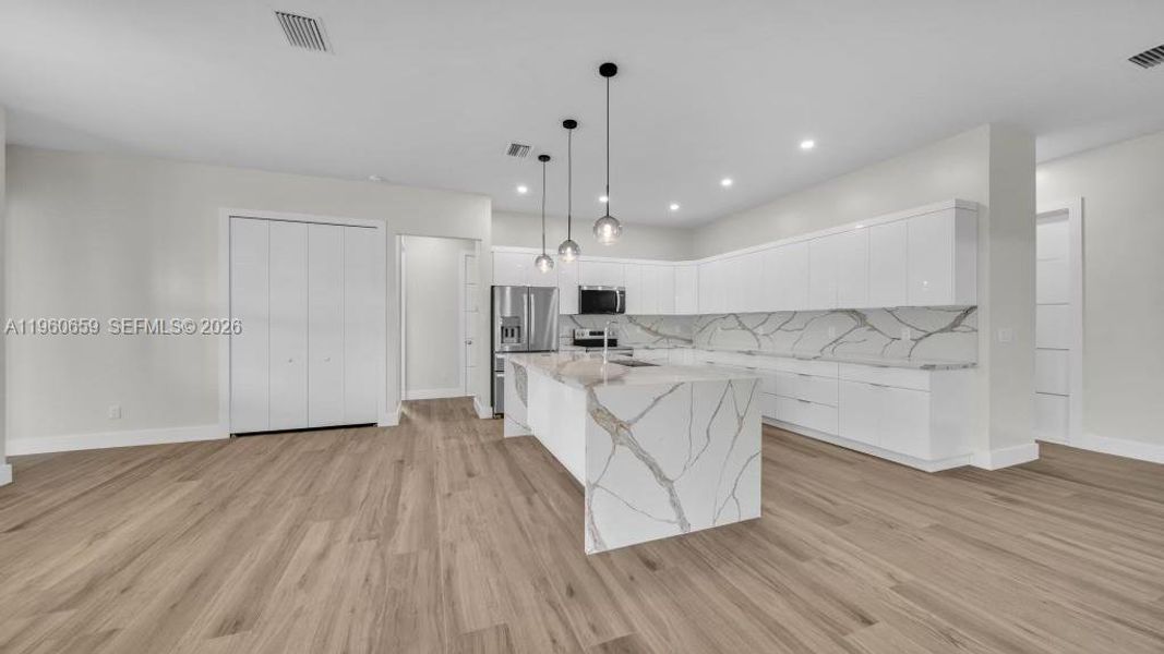 Furnished interior view inside a new home in , Cape Coral (Image 29). Furnished interior view inside a new home in , Cape Coral (Image 29).