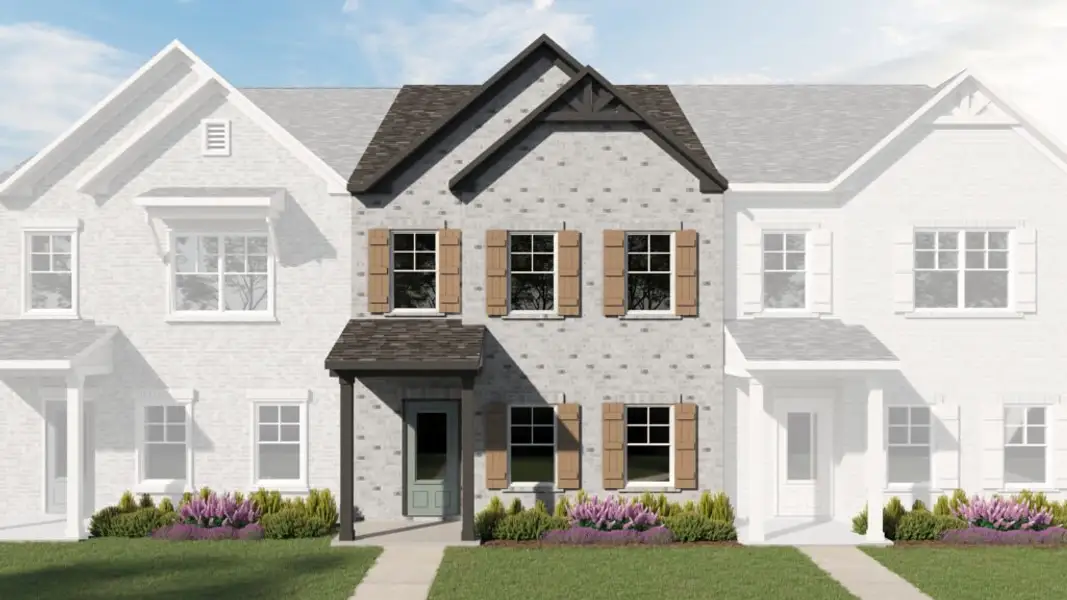 Representative exterior photo of a completed home built from the The Isaac by Direct Residential Communities in Solterra Texas, Mesquite, TX (Image 5).