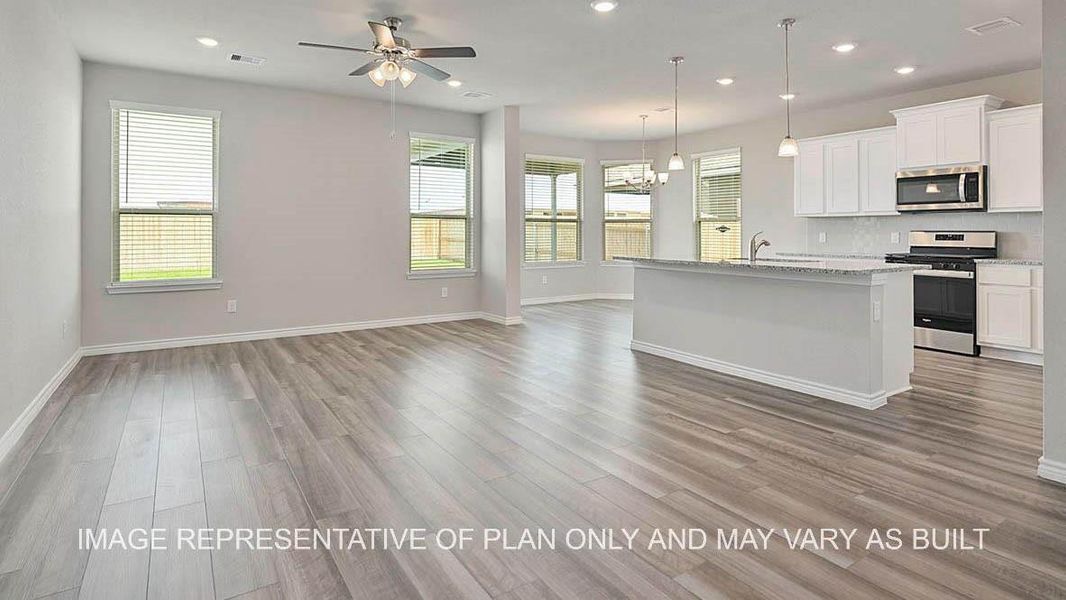 Spacious, unfurnished interior of a new home in Southern Pointe, College Station (Image 16).