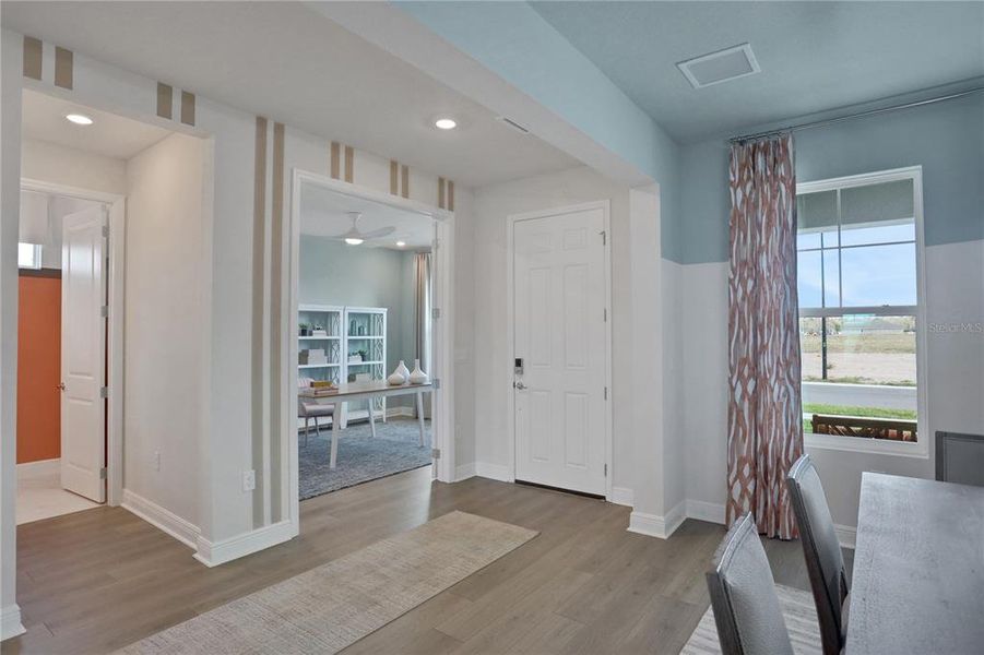 Furnished interior view inside a new home in Angeline, Land O' Lakes (Image 42).
