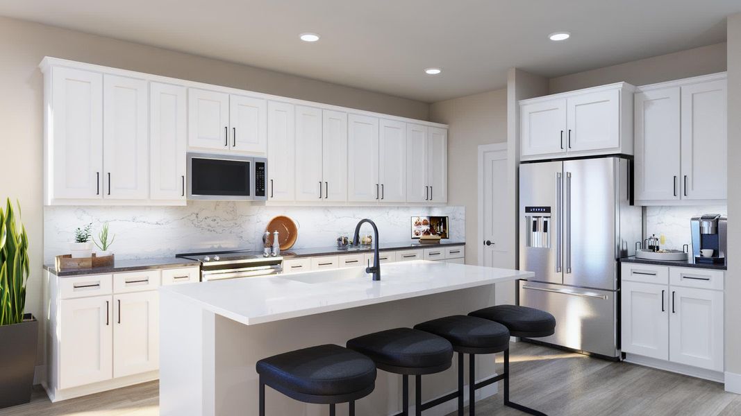 Kitchen | Javen | Sage Collection – Freedom at Anthem in Kyle, TX by Landsea Homes Kitchen | Javen | Sage Collection – Freedom at Anthem in Kyle, TX by Landsea Homes