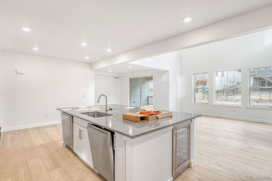Furnished interior view inside a new home in Red Rocks Ranch, Morrison (Image 4).