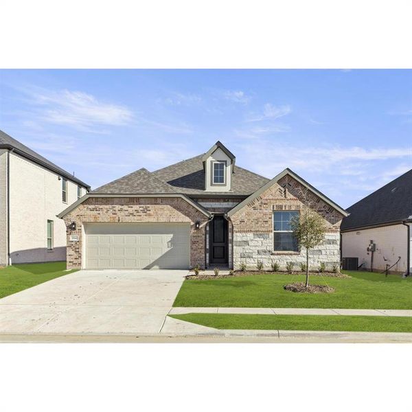 The Waco Floorplan - Modern Farmhouse Exterior