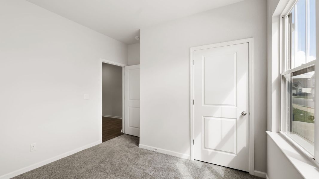 Spacious, unfurnished interior of a new home in Tap Root Farms, Fletcher (Image 15).