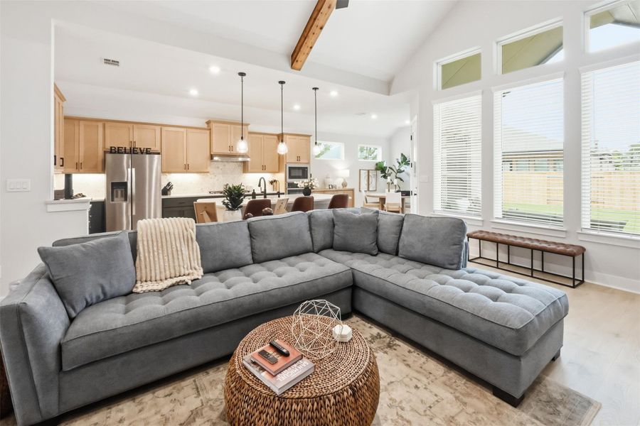 Furnished interior view inside a new home in 6 Creeks, Kyle (Image 31). Furnished interior view inside a new home in 6 Creeks, Kyle (Image 31).