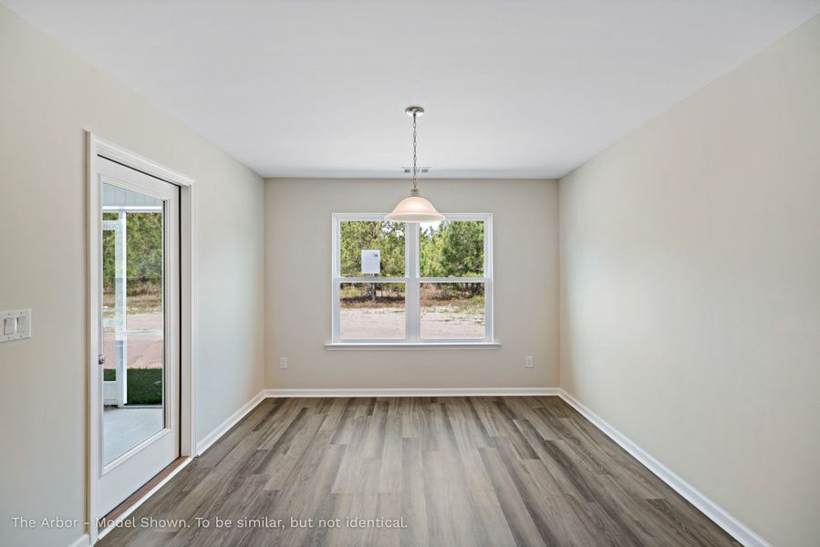 Image 10 representing the The Arbor by Smith Family Homes in Hayden Pointe, St. Marys, GA.