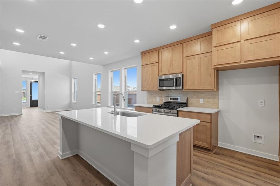 Furnished interior view inside a new home in Heartland, Heartland (Image 9). Furnished interior view inside a new home in Heartland, Heartland (Image 9).