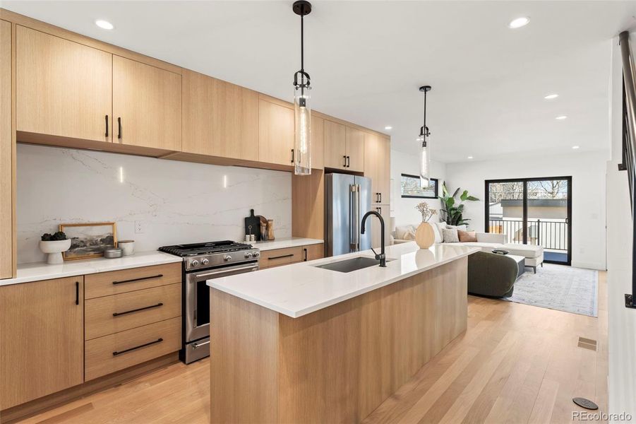 Furnished interior view inside a new home in , Denver (Image 35). Furnished interior view inside a new home in , Denver (Image 35).