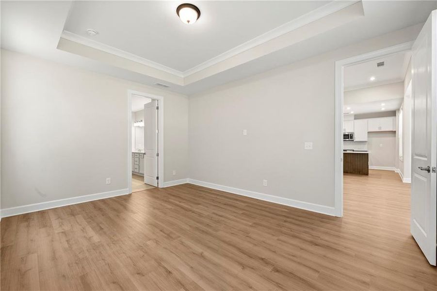 Spacious, unfurnished interior of a new home in Cresswind Georgia at Twin Lakes, Hoschton (Image 14). Spacious, unfurnished interior of a new home in Cresswind Georgia at Twin Lakes, Hoschton (Image 14).