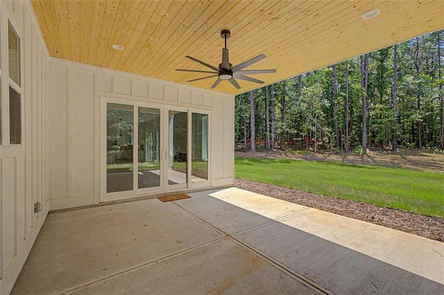Exterior details and patio area of a home in , Conyers (Image 4). Exterior details and patio area of a home in , Conyers (Image 4).