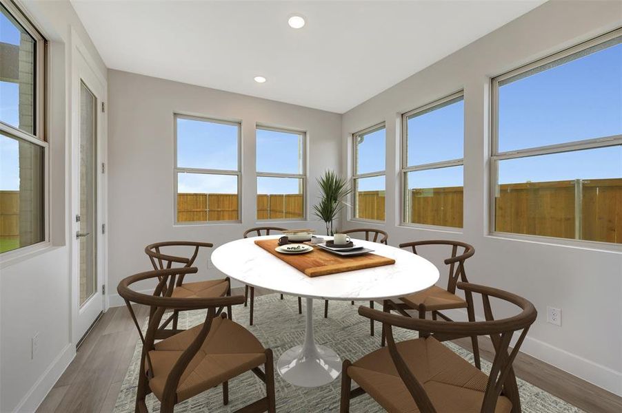 Furnished interior view inside a new home in Heritage Ranch, Sherman (Image 12).