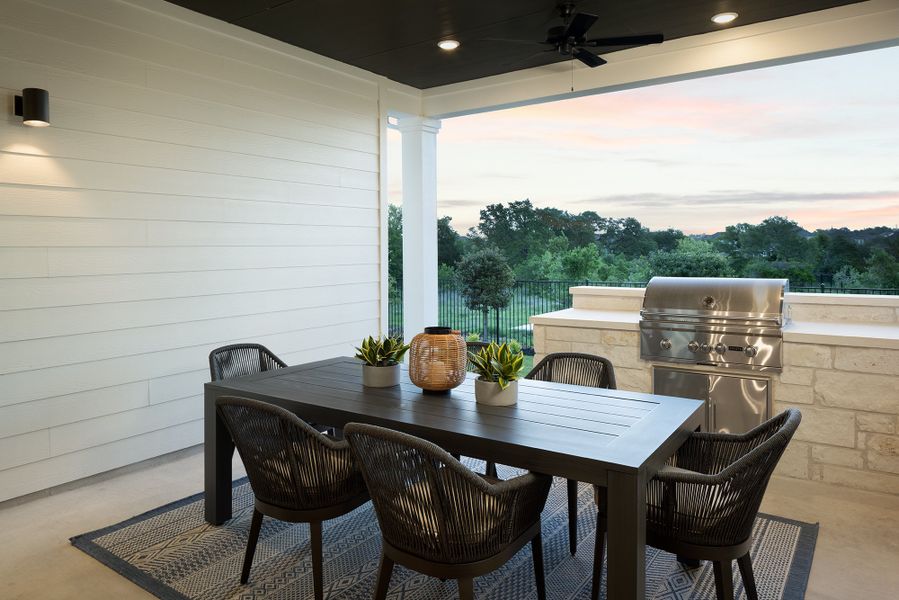 Representative exterior details of a home built from the Franklin by Scott Felder Homes in Prominence, San Antonio (Image 3). Representative exterior details of a home built from the Franklin by Scott Felder Homes in Prominence, San Antonio (Image 3).
