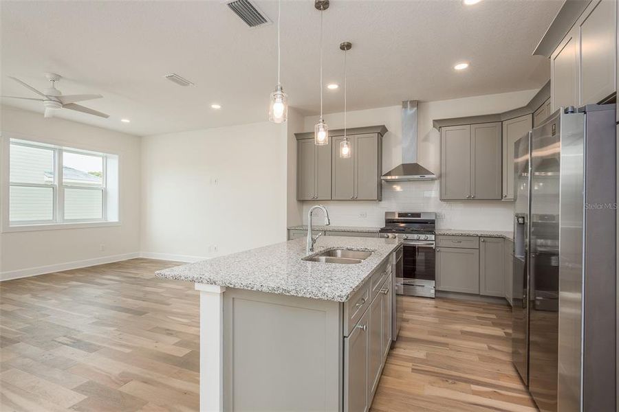 Kitchen of Sold Model Home