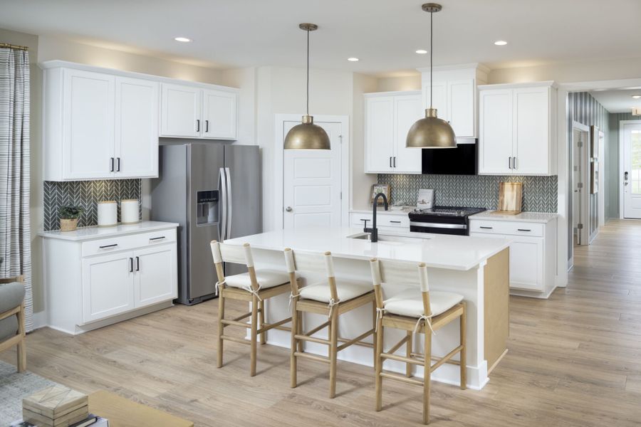 Representative furnished interior of a home built from the Glades by Mattamy Homes in Bloom, Fuquay Varina (Image 5).
