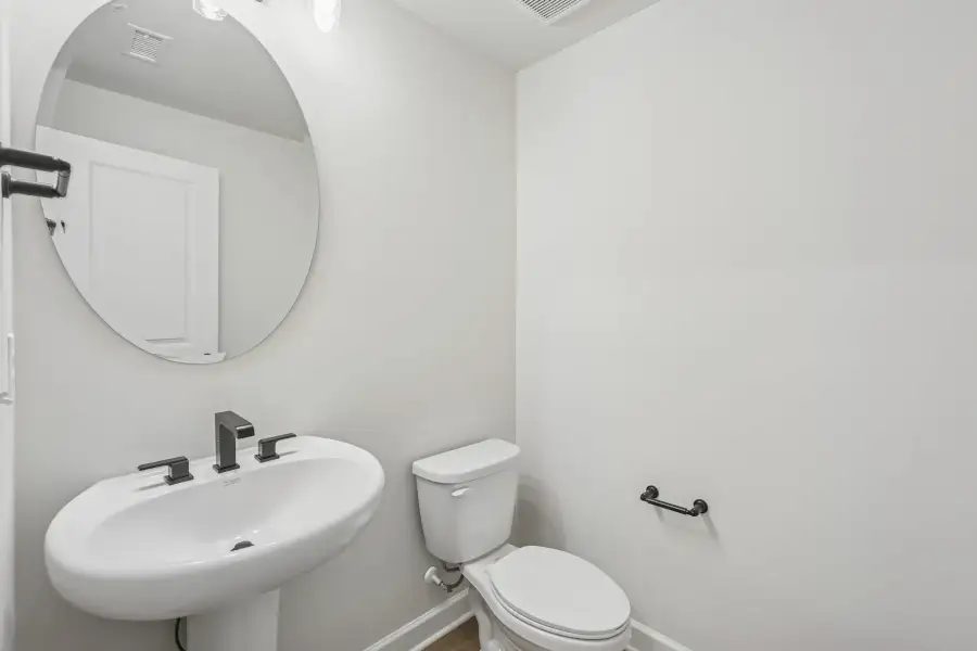 Furnished interior view inside a new home in Summit At Homestead, Chapel Hill (Image 8).