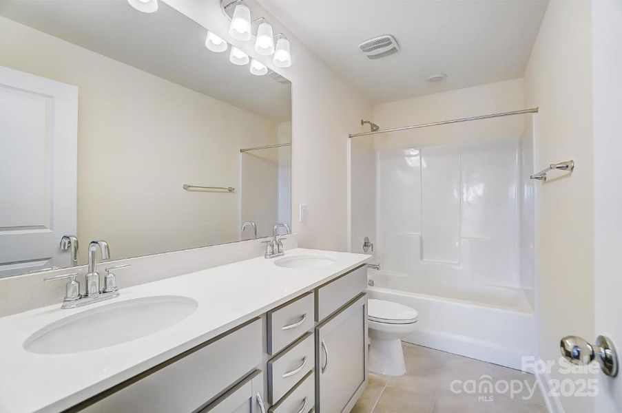 Furnished interior view inside a new home in , Hickory (Image 11).