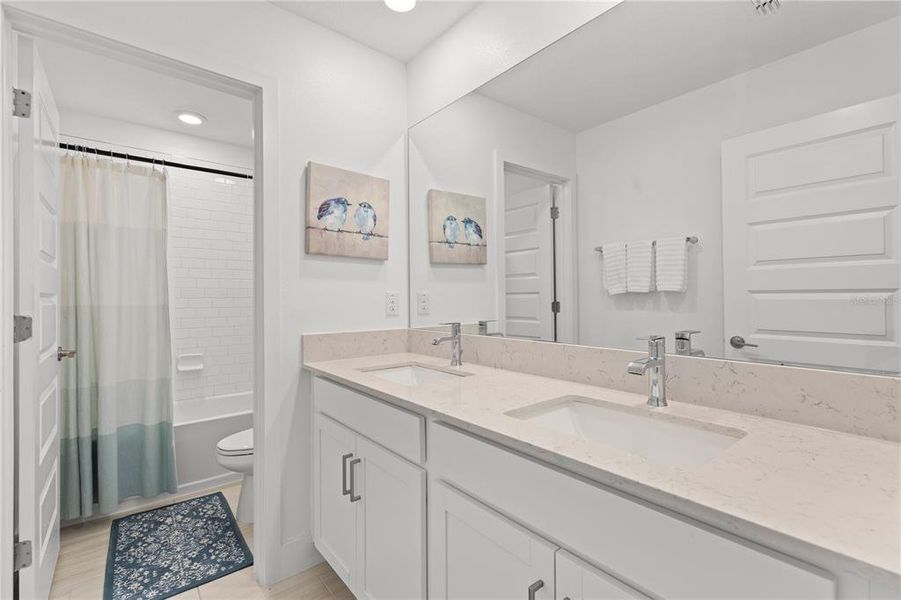 Furnished interior view inside a new home in Bryant Square: The Manors, New Port Richey (Image 41).