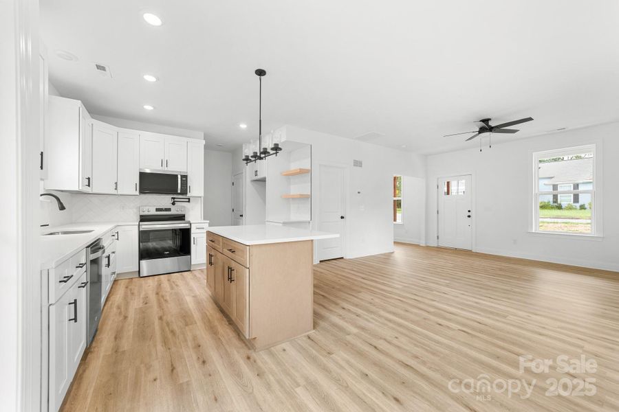 Furnished interior view inside a new home in , Shelby (Image 12).