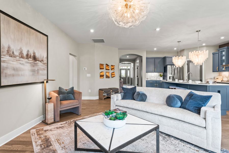 Furnished interior view inside a new home in Laurel Farms, Dallas (Image 40). Furnished interior view inside a new home in Laurel Farms, Dallas (Image 40).