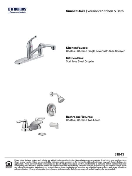 Sample of building materials used in homes in Sunset Oaks, Maxwell (Image 23).