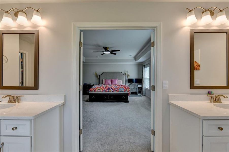 Furnished interior view inside a new home in , Cumming (Image 61). Furnished interior view inside a new home in , Cumming (Image 61).