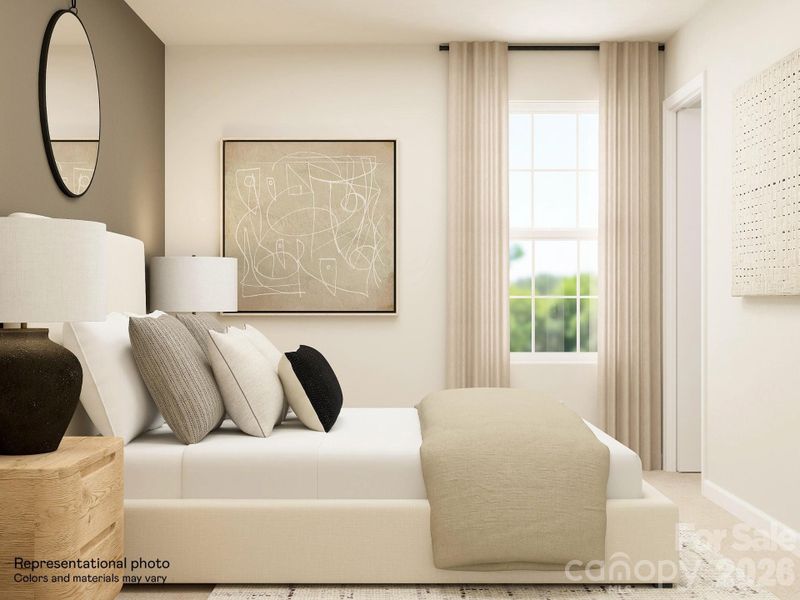 Furnished interior view inside a new home in The Vines, Charlotte (Image 6). Furnished interior view inside a new home in The Vines, Charlotte (Image 6).