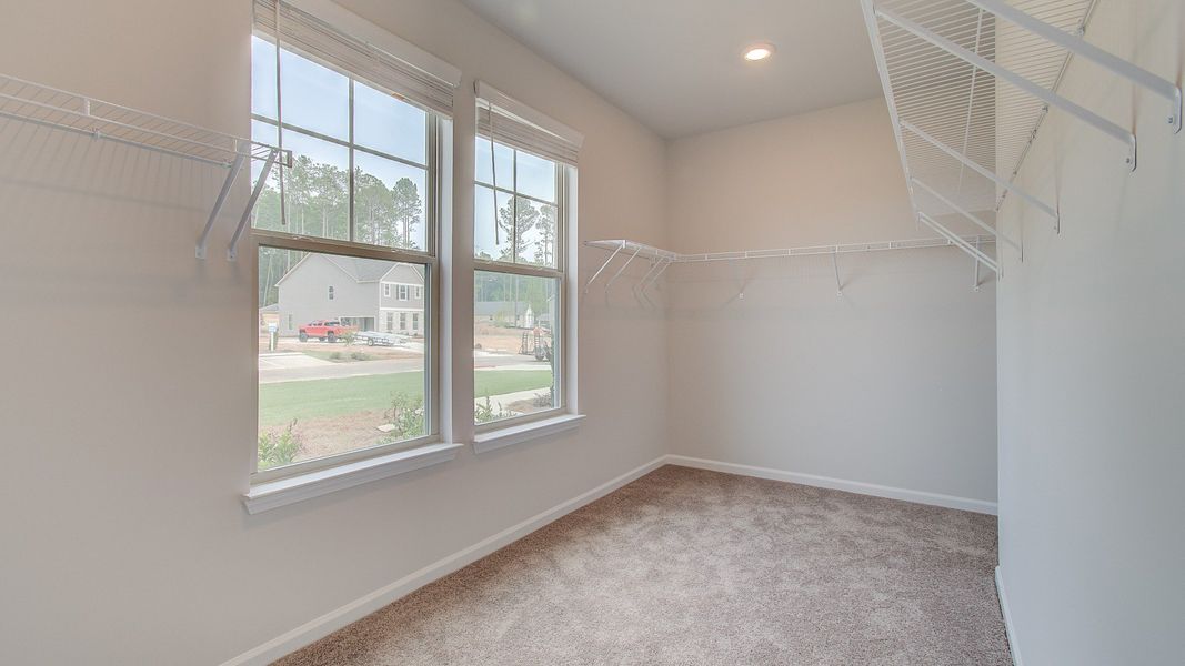 Representative furnished interior of a home built from the Henry II by DRB Homes in Grandview at Millers Mill, Stockbridge (Image 23).
