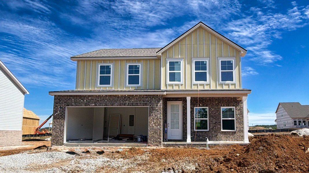*Photo of actual home under construction May 2026