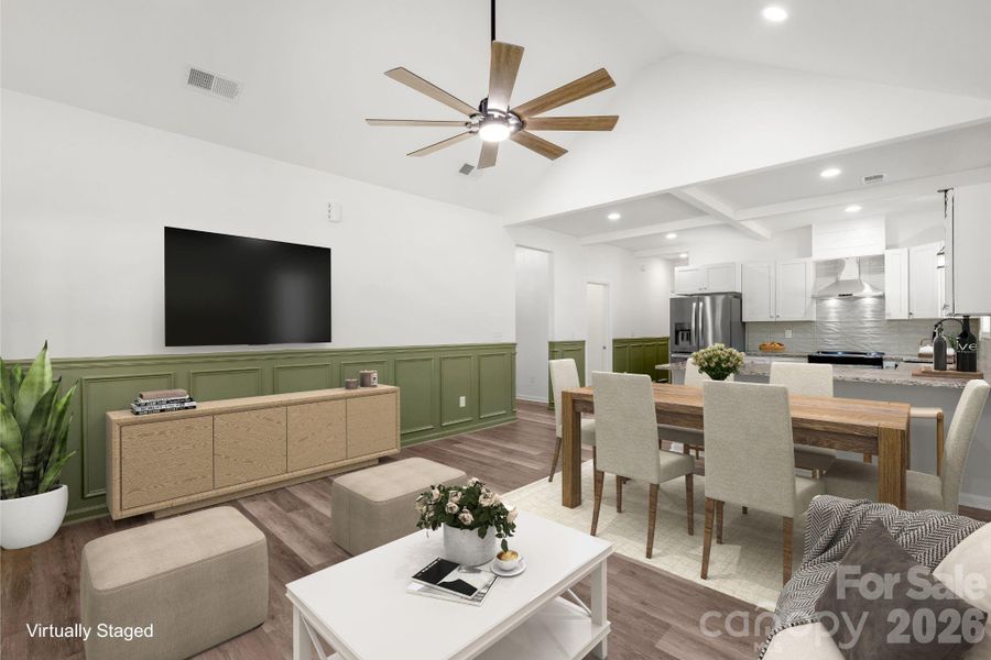 Furnished interior view inside a new home in , Shelby (Image 34). Furnished interior view inside a new home in , Shelby (Image 34).