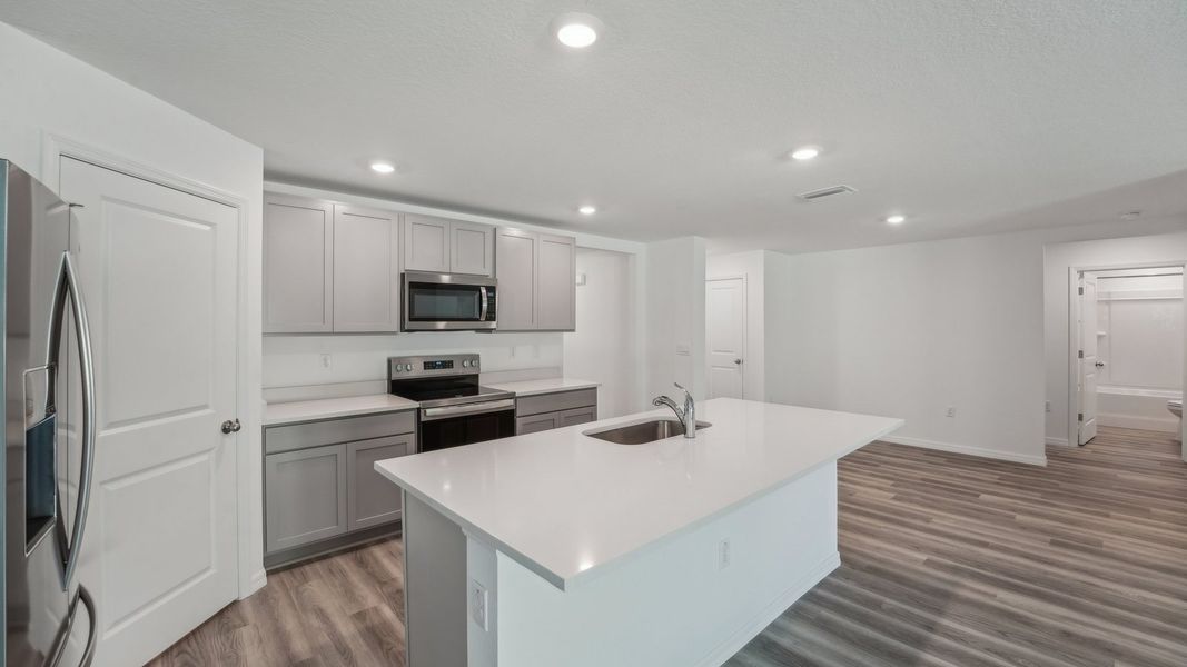 Representative furnished interior of a home built from the Lakeside by D.R. Horton in Abbott Park, Zephyrhills (Image 9). Representative furnished interior of a home built from the Lakeside by D.R. Horton in Abbott Park, Zephyrhills (Image 9).