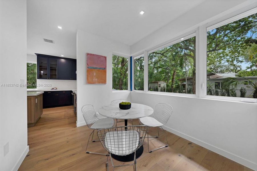 Furnished interior view inside a new home in , South Miami (Image 5). Furnished interior view inside a new home in , South Miami (Image 5).