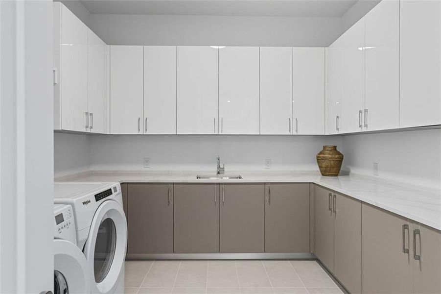 Furnished interior view inside a new home in The Dillon Buckhead, Atlanta (Image 16).