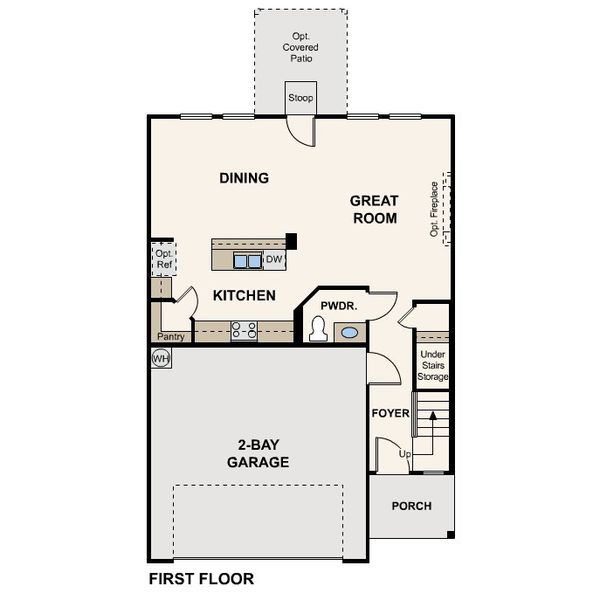2D floor plan layout of this home in Pinnacle at Cottonwood Creek, San Marcos, TX (Image 1). 2D floor plan layout of this home in Pinnacle at Cottonwood Creek, San Marcos, TX (Image 1).