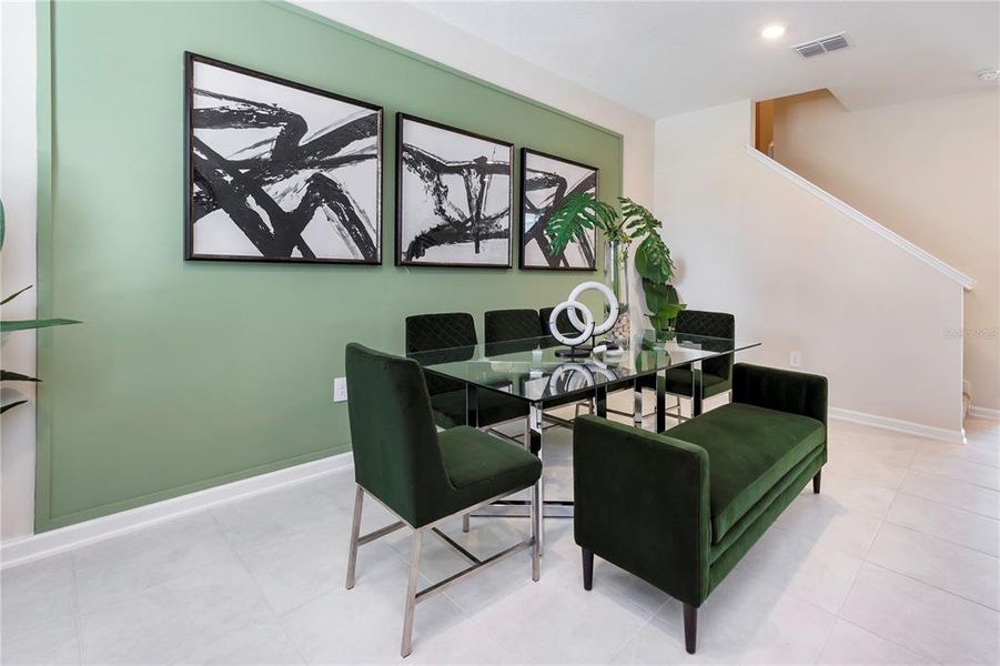 Furnished interior view inside a new home in , Kissimmee (Image 3).