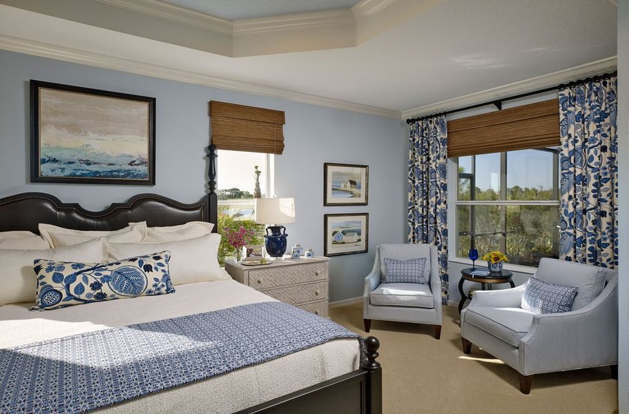 Representative furnished interior of a home built from the Applause by Neal Communities in Verandah, Fort Myers (Image 11).