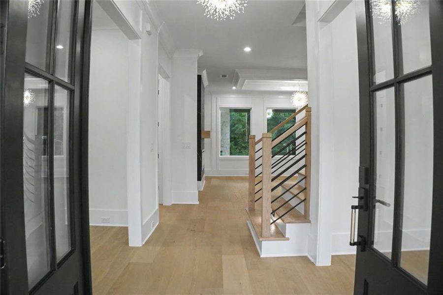 Spacious, unfurnished interior of a new home in , Monroe (Image 34).