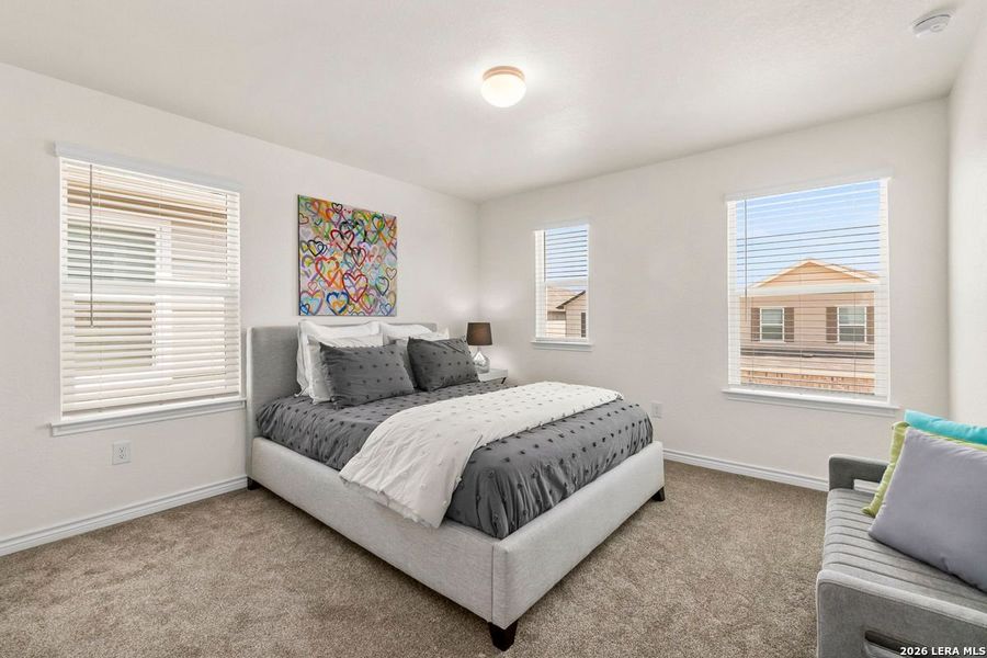 Furnished interior view inside a new home in , San Antonio (Image 6). Furnished interior view inside a new home in , San Antonio (Image 6).