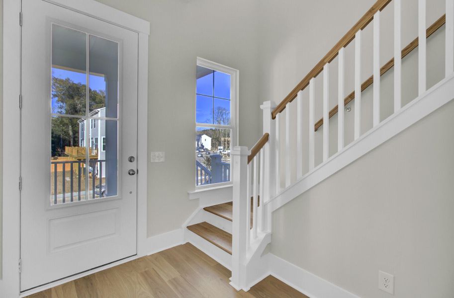 Spacious, unfurnished interior of a new home in Indigo Grove Single Family Homes, Johns Island (Image 44).