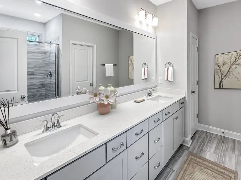 Representative furnished interior of a home built from the Laurel by Stevens Fine Homes in The Bluffs at Lake Waccamaw, Lake Waccamaw (Image 15).
