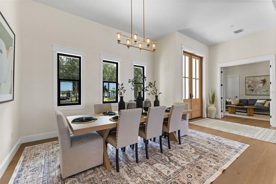 Furnished interior view inside a new home in , Myakka City (Image 37).