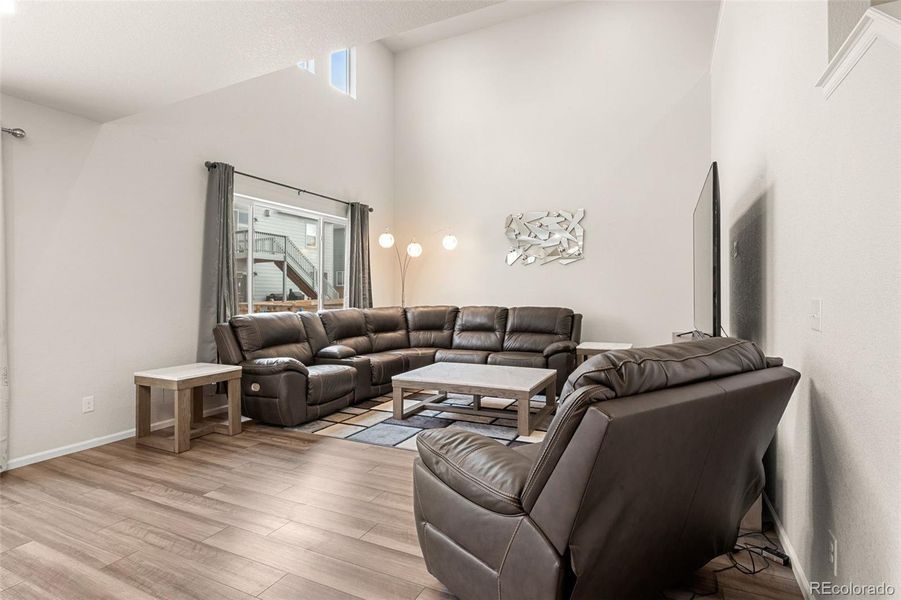 Furnished interior view inside a new home in Buffalo Highlands: The Canyon Collection, Commerce City (Image 15).