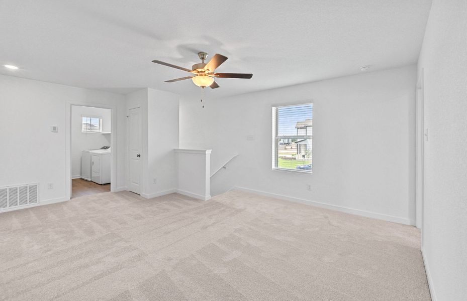 Spacious, unfurnished interior of a new home in Sonterra, Jarrell (Image 26). Spacious, unfurnished interior of a new home in Sonterra, Jarrell (Image 26).