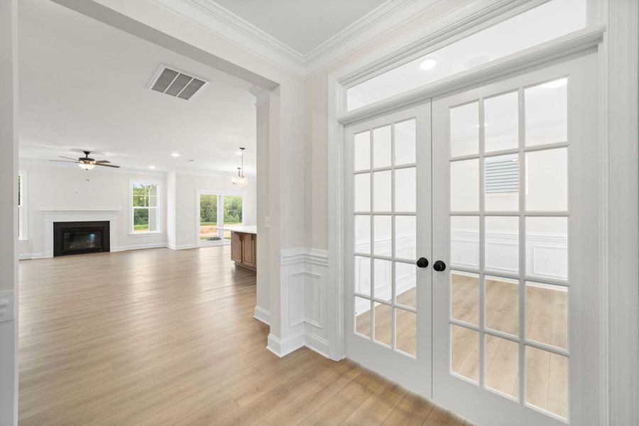 Spacious, unfurnished interior of a new home in Monterra, Kernersville (Image 10). Spacious, unfurnished interior of a new home in Monterra, Kernersville (Image 10).