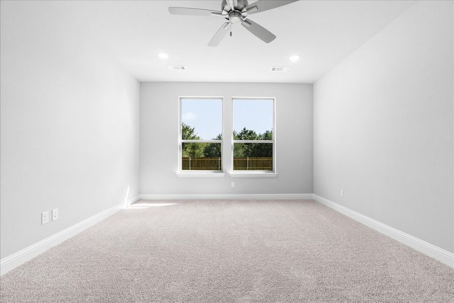 Representative unfurnished interior of a home built from the The Bradford by Doug Parr Custom Homes in Fair Oaks, Runaway Bay (Image 31). Representative unfurnished interior of a home built from the The Bradford by Doug Parr Custom Homes in Fair Oaks, Runaway Bay (Image 31).